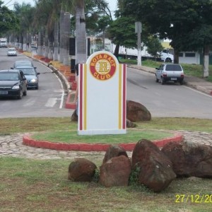 Marco do Rotaract que foi inaugurado recentemente